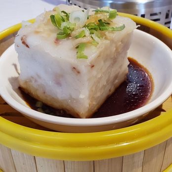 Chef Tony - dried scallops and preserved meat radish cake - Dim Sum Near Me - Edmonton, Alberta
