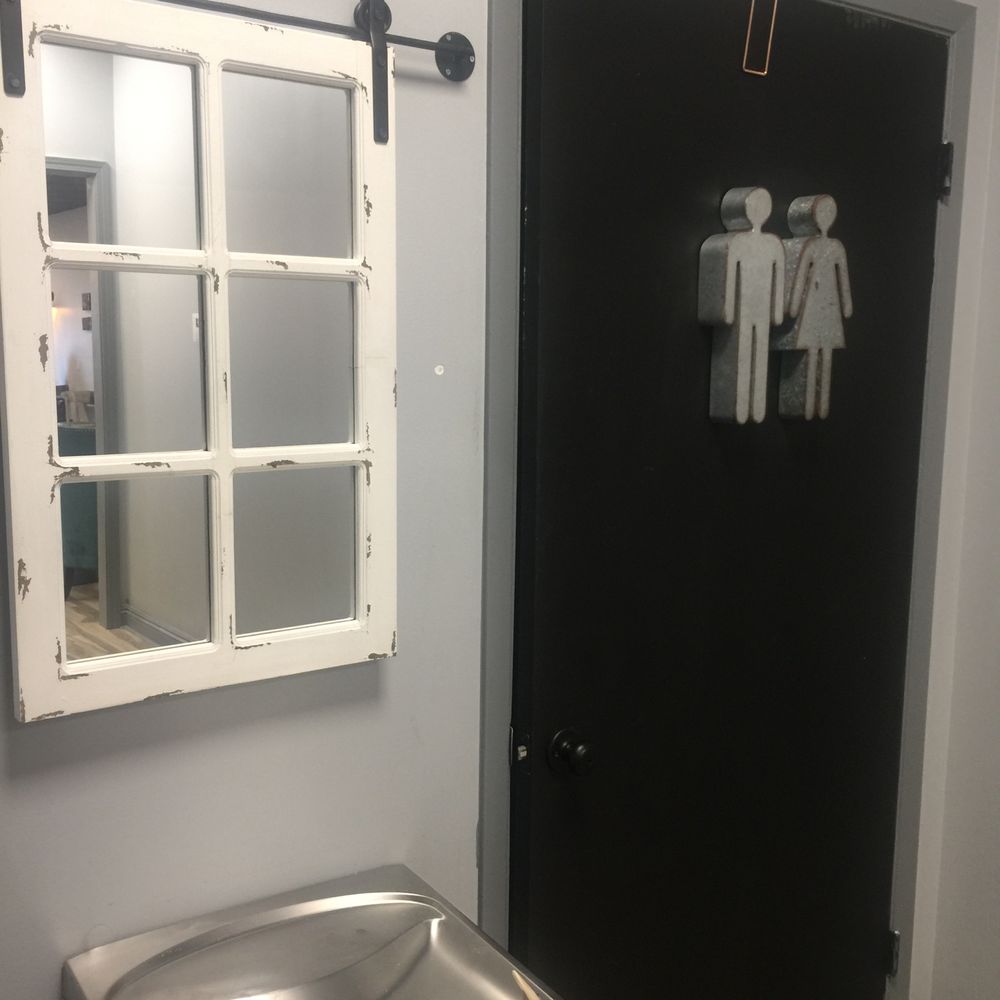 Peachy Corners Cafe - Clean & new bathrooms, there's two of these! - Coffee & Tea Near Me - Peachtree Corners, Georgia Peachy Corners Cafe - Clean & new bathrooms, there's two of these! - Coffee & Tea Near Me - Peachtree Corners, Georgia