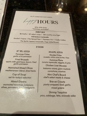 Menu photo 2 The 3rd Corner Encinitas, CA