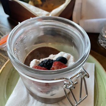 The Sedgwick - Chocolate mousse with fruit - Salad Near Me - Vancouver, Washington The Sedgwick - Chocolate mousse with fruit - Salad Near Me - Vancouver, Washington
