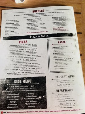 Menu photo 1 TJ's Wings Valley Park, MO