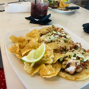 The Local - Mediterranean Fish Tacos Lunch - Breakfast & Brunch Near Me - Neptune Beach, Florida