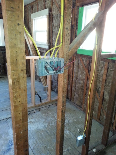 Slide of Electrical Work Any