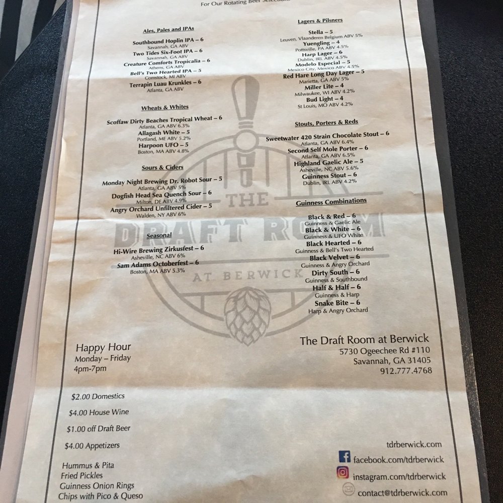 Draft beer list. Let's check out the drinks! Draft beer list. Let's check out the drinks!