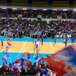 Match de volley ball, ASUL / AS CANNES