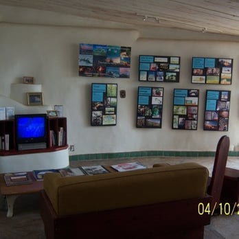 Earthship Biotecture - Inside Visitor's Center - General Contractors Near Me - Tres Piedras, New Mexico