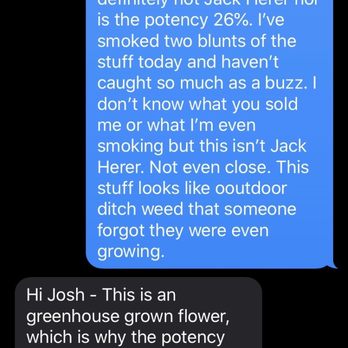 The Balloon Room - Some screenshots of a lovely conversation with someone from BalloonRoom LA after being called out for selling bunk marijuana. - Cannabis Dispensaries Near Me - Los Angeles, California The Balloon Room - Some screenshots of a lovely conversation with someone from BalloonRoom LA after being called out for selling bunk marijuana. - Cannabis Dispensaries Near Me - Los Angeles, California