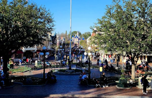 Disneyland Railroad - Main Street Station by null