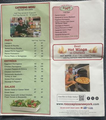 Menu photo 2 Rocco's Pizza New York, NY Menu photo 2 Rocco's Pizza New York, NY