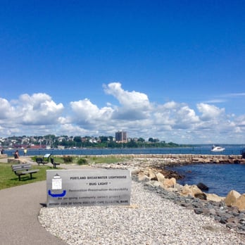 Bug Light Park - The lil light house and view of Portland. - Parks Near Me Bug Light Park - The lil light house and view of Portland. - Parks Near Me