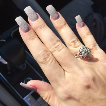 KN Nail Spa - Full set of dipped color nails - Nail Salons Near Me - Hurst, Texas