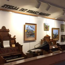 Plumas County Museum - Founder's gallery on 2nd floor
