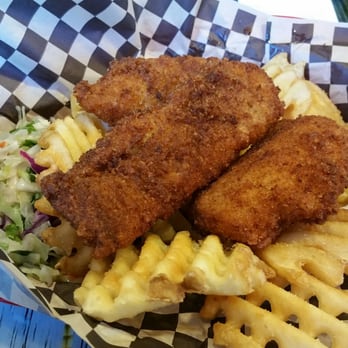 Fisherman's Market - Cod fish and chips with cilantro lime coleslaw. - Seafood Near Me - Eugene, Oregon Fisherman's Market - Cod fish and chips with cilantro lime coleslaw. - Seafood Near Me - Eugene, Oregon