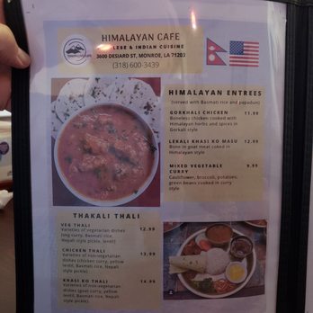 Himalayan Cafe - Menu - Indian Near Me - Monroe, Louisiana Himalayan Cafe - Menu - Indian Near Me - Monroe, Louisiana