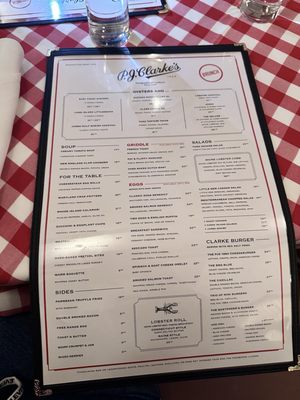 Menu photo 1 P.J. Clarke’s New York, NY Menu photo 1 P.J. Clarke’s New York, NY