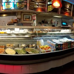 Halal Restaurant - Counter and seating area