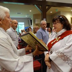 Christ the King Anglican Church - Reading scripture during service