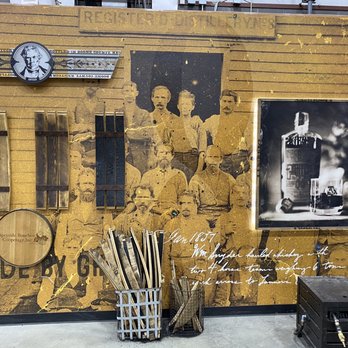 Boone County Distilling - Display showing their process of charring the barrels. - Distilleries Near Me - Independence, Kentucky