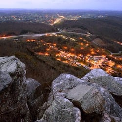 Cumberland Gap Artists Co-op - A view of The Historic Town of Cumberland Gap, which is home to The Artists Co-op.