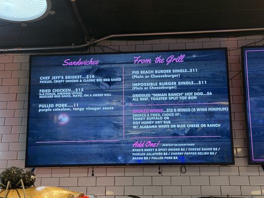 Menu photo 1 Pig Beach BBQ Astoria, NY Menu photo 1 Pig Beach BBQ Astoria, NY