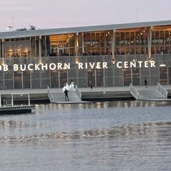 Cruisin' Tikis Tampa - View on the River. Double wedding!