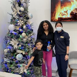 Ello Orthodontics - Nikole, Nikolai (future patient, and Dr. Nguyen. I regret not thinking about snapping a shot with entire crew.