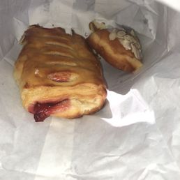 Bear claw & strawberry cream cheese croissant