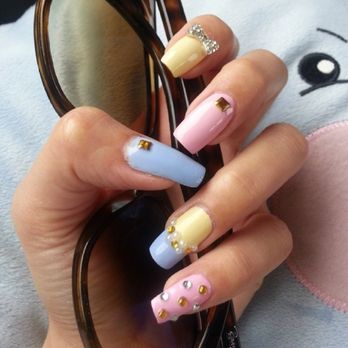 Nails by Note - My sweet pastel nails!! - Nail Technicians Near Me - Los Angeles, California Nails by Note - My sweet pastel nails!! - Nail Technicians Near Me - Los Angeles, California