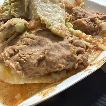 Taco Bell - clumps of beans on the mexican pizza - Tacos Near Me - Hardeeville, South Carolina