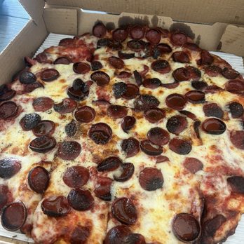 Antolino's Pizza - Cupped and charred pepperoni pizza. Sooo perfect! - Pizza Near Me - North Port, Florida Antolino's Pizza - Cupped and charred pepperoni pizza. Sooo perfect! - Pizza Near Me - North Port, Florida