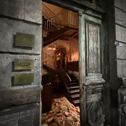 Hidden entrance