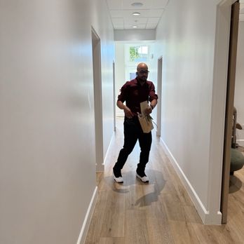 Enclave Med Spa - Dancing in the hallway - Laser Hair Removal Near Me - San Marcos, California