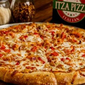 Itza Pizza - Cajun Crawfish & Crab Pie - Pizza Near Me - Beaumont, Texas
