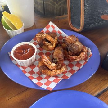 Capt. Benny's - Jalapeño shrimp, bacon wrapped - Seafood Near Me - Houston, Texas Capt. Benny's - Jalapeño shrimp, bacon wrapped - Seafood Near Me - Houston, Texas