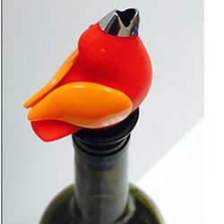 Wine Sage - Need a cute gift? This little Chirpy Wine Pourer is so cute and so much fun!