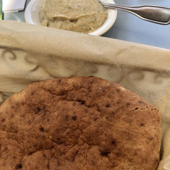Oren's Hummus - Whole wheat Pita and a side of Babaganoush - Mediterranean Near Me - Cupertino, California Oren's Hummus - Whole wheat Pita and a side of Babaganoush - Mediterranean Near Me - Cupertino, California