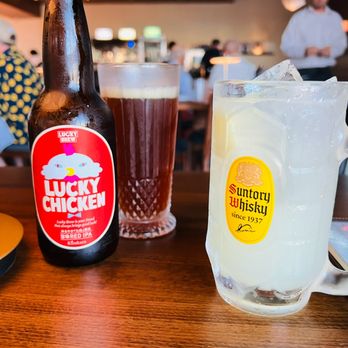 Yozora - Lucky Chicken and Yuzu Sake High Ball. - Japanese Near Me - San Antonio, Texas