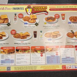 Waffle House - Menu 1