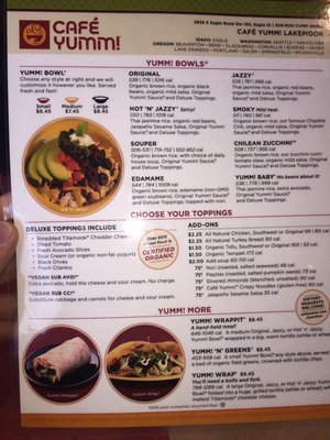 Menu photo 3 Cafe Yumm! - Lakemoor Eagle, ID
