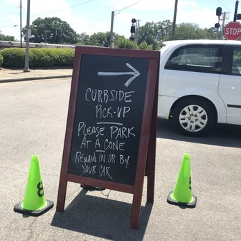 Irondale Cafe - Curbside pick up sign - Cafes Near Me - Irondale, Alabama