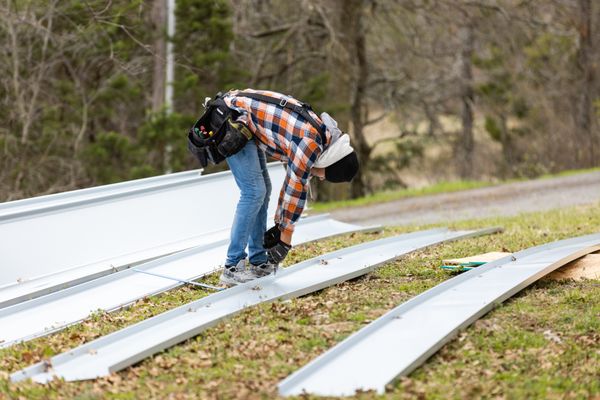 Finished Work Roofing Logo