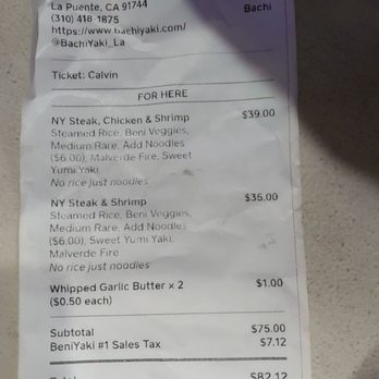 Bachi Yaki - Japanese Near Me - La Puente, California