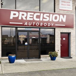 Exterior outside entrance of Precision Auto Body & Collision - Retail Entrance - Tacoma, Washington Exterior outside entrance of Precision Auto Body & Collision - Retail Entrance - Tacoma, Washington