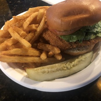 Silks Bar & Grill - Chicken Cutlet Sandwich! - Bars Near Me - Tampa, Florida Silks Bar & Grill - Chicken Cutlet Sandwich! - Bars Near Me - Tampa, Florida