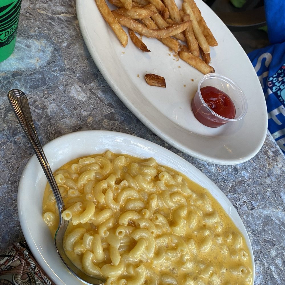 Legs Inn - Macaroni and cheese and fries with kids meal. - Polish Near Me - Cross Village, Michigan Legs Inn - Macaroni and cheese and fries with kids meal. - Polish Near Me - Cross Village, Michigan