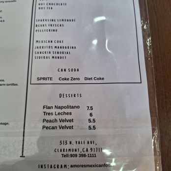 Amores - Mexican Near Me - Claremont, California