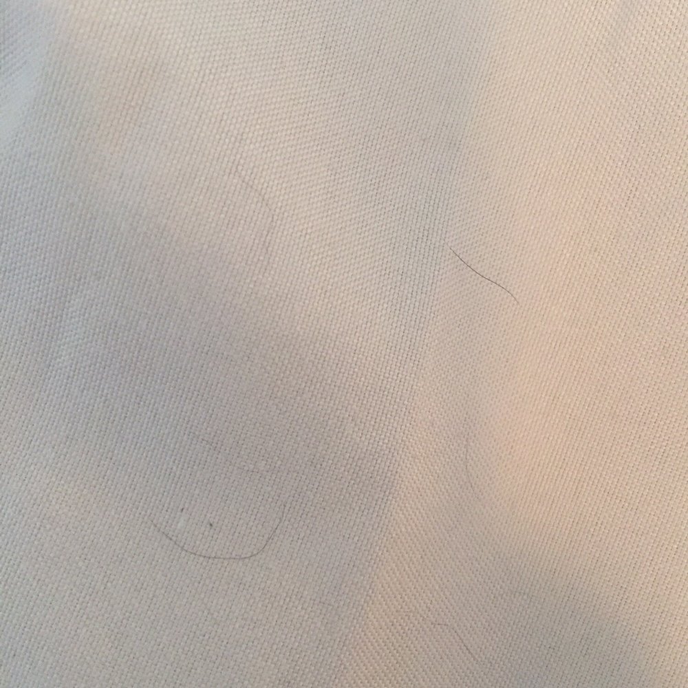 Cat hair still on my comforter after they claimed they dry cleaned it. Cat hair still on my comforter after they claimed they dry cleaned it.