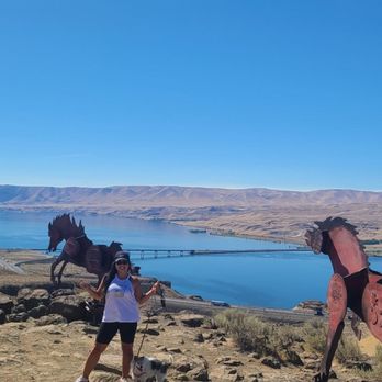 Wild Horses Monument - Top of the hill - Public Art Near Me - Quincy, Washington