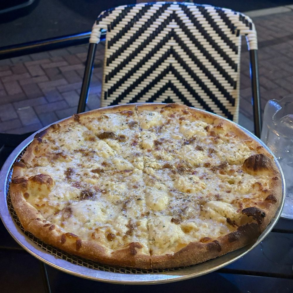 F Street Social - White pie (small size) - Pizza Near Me - Belmar, New Jersey F Street Social - White pie (small size) - Pizza Near Me - Belmar, New Jersey