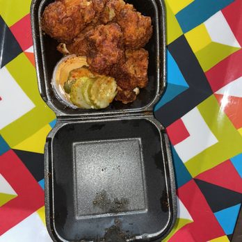 Dave's Hot Chicken - Cauliflower 6 piece Cauliflower Tender Bites - Chicken Shop Near Me - Schererville, Indiana Dave's Hot Chicken - Cauliflower 6 piece Cauliflower Tender Bites - Chicken Shop Near Me - Schererville, Indiana